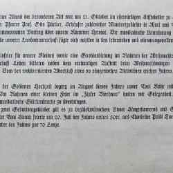 Chronik bis 2000