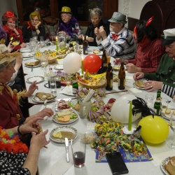 Fasching im SeniorInnenclub 2017